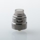 SXK Reload S Style RDA Rebuildable Dripping Atomizer w/ BF Pin - Gun Metal, 316 Stainless Steel, 24mm Diameter