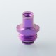 Authentic MK MODS Titanium TA Integrated Drip Tip for BB / Billet / Boro AIO Box Mod - Purple