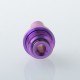 Authentic MK MODS Titanium TA Integrated Drip Tip for BB / Billet / Boro AIO Box Mod - Purple