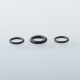 Authentic MK MODS Titanium TA Integrated Drip Tip Set for BB / Billet / Boro AIO Box Mod - Gold, 4 PCS Mouthpiece