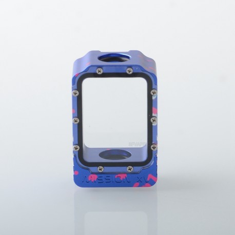 SXK Mission XV Style Space Pod Boro Tank for SXK BB / Billet AIO Box Mod Kit - Blue Pink, Aluminum Alloy, New Version