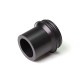 SXK Monarchy P22 Style RDA Replacement Drip Tip - Black + Brown + Silver, POM + PEI + 316SS (3 PCS)