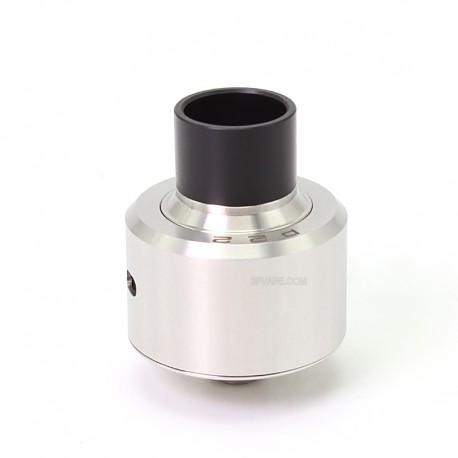 SXK Monarchy P22 Style RDA Rebuildable Dripping Atomizer w/ BF Pin - Silver, 316SS, 22mm Diameter