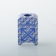 Monarchy Style Boro Tank for SXK BB / Billet AIO Box Mod Kit - Blue, Aluminum