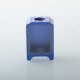 Monarchy Style Boro Tank for SXK BB / Billet AIO Box Mod Kit - Blue, Aluminum