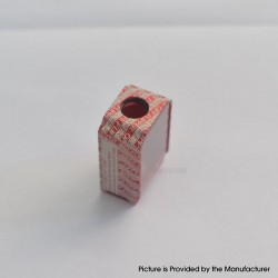 Penny Style Boro Tank for SXK BB / Billet AIO Box Mod Kit - Red, Aluminum