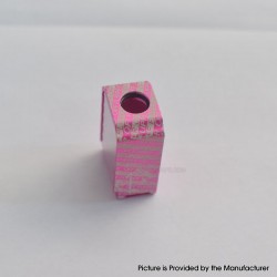 Penny Style Boro Tank for SXK BB / Billet AIO Box Mod Kit - Pink, Aluminum