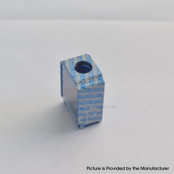 Penny Style Boro Tank for SXK BB / Billet AIO Box Mod Kit - Blue, Aluminum