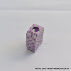 Monarchy Style Boro Tank for SXK BB / Billet AIO Box Mod Kit - Purple, Aluminum