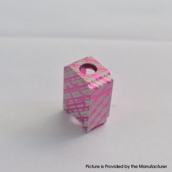 Monarchy Style Boro Tank for SXK BB / Billet AIO Box Mod Kit - Pink, Aluminum