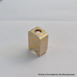Monarchy Style Boro Tank for SXK BB / Billet AIO Box Mod Kit - Gold, Aluminum