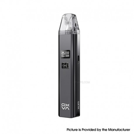 [Ships from Bonded Warehouse] Authentic OXVA XLim V2 25W Pod System Kit - Shiny Black, 900mAh, 2ml, 0.8ohm / 1.2ohm