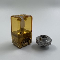 Rekavape 909 DotRBA Style RBA Tank for dotMod dotAIO V1 / V2 Pod - Gold