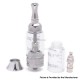 [Ships from Bonded Warehouse] Authentic Aspire Nautilus BVC Clearomizer Kit - Silver + Translucent, 5.0ml, 1.6 ohm