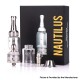 [Ships from Bonded Warehouse] Authentic Aspire Nautilus BVC Clearomizer Kit - Silver + Translucent, 5.0ml, 1.6 ohm