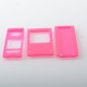 Authentic MK MODS Replacement Panels Set for Stubby21 AIO Stubby 21700 Mod Kit - Pink (3 PCS)