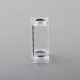 Authentic MK MODS Crystal Boro Tank for SXK BB / Billet AIO Box Mod Kit - Translucent, Acrylic