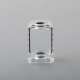 Authentic MK MODS Crystal Boro Tank for SXK BB / Billet AIO Box Mod Kit - Translucent, Acrylic