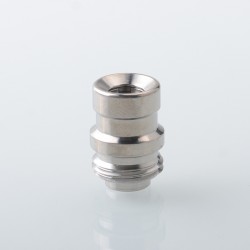 Mission Never Normal Style Titanium Drip Tip for BB / Billet / Boro AIO Box Mod - Natural, Air Insert 1.5mm / 2mm / 3.5mm