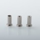 Mission Never Normal Style Titanium Drip Tip for BB / Billet / Boro AIO Box Mod - Natural, Air Insert 1.5mm / 2mm / 3.5mm