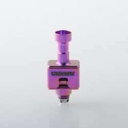 Unkwn One Unreal Style RBA Bridge for Billet / BB / Boro Tank - Purple, Titanium