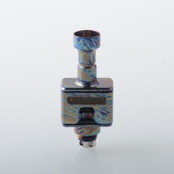 Unkwn One Unreal Style RBA Bridge for Billet / BB / Boro Tank - Blueing, Titanium