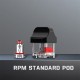 [Ships from Bonded Warehouse] Authentic SMOK RPM40 Pod Kit Standard Pod Cartridge - Black + Transparent, 4.3ml (3 PCS)