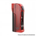 Authentic VandyVape Requiem 95W Box Mod - Clear Red, VW 5~95W, 1 x 18650 / 20700 / 21700
