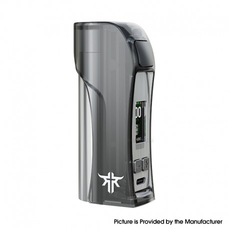 Authentic VandyVape Requiem 95W Box Mod - Clear Black, VW 5~95W, 1 x 18650 / 20700 / 21700