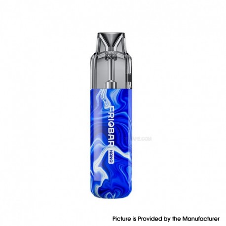 [Ships from Bonded Warehouse] Authentic FreeMax Friobar Nano Pod System Kit - Blue, 400mAh, 5ml, 1.0ohm