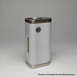 5AVAPE Penon V2.5 Style 60W VW Vape Box Mod - White, Delrin + Stainless Steel, 1~60W, 1 x 18650