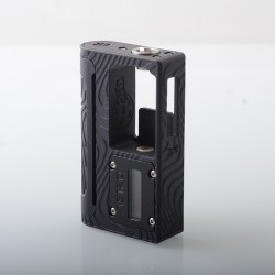 Astro Style DNA 60W Boro Mod - Black Topo, P12 3D Print, VW 1~60W, 1 x 18650, Evolv DNA60 Chipset