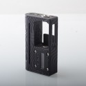 Astro Style DNA 60W Boro Mod - Black Topo, P12 3D Print, VW 1~60W, 1 x 18650, Evolv DNA60 Chipset
