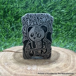 RPC Style Boro Tank for SXK BB / Billet AIO Box Mod Kit - Panda B Pattern, Aluminum