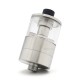 Ulton Stigmata Style Rebuildable Tank Atomizer - Silver, 3.2ml, MTL / RDL, 22mm