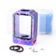 SXK Mission XV Style Space Pod Boro Tank for SXK BB / Billet AIO Box Mod Kit - Blue Pink, Aluminum Alloy, New Version