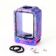 SXK Mission XV Style Space Pod Boro Tank for SXK BB / Billet AIO Box Mod Kit - Blue Pink, Aluminum Alloy, New Version