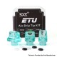 Authentic ETU Aio 510 Drip Tip Kit - Translucent Green, PC (3 PCS)