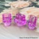 Authentic ETU Aio 510 Drip Tip Kit - Translucent Purple, PC (3 PCS)