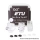 Authentic ETU Aio 510 Drip Tip Kit - Translucent, PC (3 PCS)