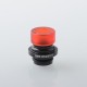 909 Modify Style 510 Drip Tip for RDA / RTA / RDTA Atomizer - Red, Acrylic + Aluminum