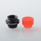 909 Modify Style 510 Drip Tip for RDA / RTA / RDTA Atomizer - Red, Acrylic + Aluminum