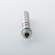 Flash-Style Long 510 Drip Tip - Silver, Titanium