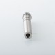 Flash-Style Long 510 Drip Tip - Silver, Titanium