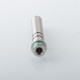 Flash Style Long 510 Drip Tip - Silver, Stainless Steel