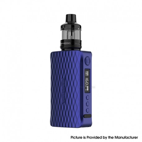 [Ships from Bonded Warehouse] Authentic Vaporesso GEN 160 Mod kit With GTX Pod Tank Limited Version - Blue, 5~160W, 2 x 18650
