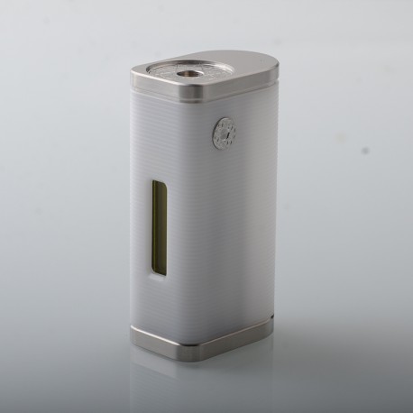 5AVAPE Penon V2.5 Style 60W VW Box Mod - White, Delrin + Stainless Steel, 1~60W, 1 x 18650