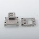 Zeza Style Inner Plate Smitch Button Set for SXK BB Style 70W / DNA60W / Billet Mod - Titanium