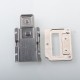 Zeza Style Inner Plate Smitch Button Set for SXK BB Style 70W / DNA60W / Billet Mod - Titanium