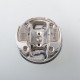 Monarchy P22 Style RDA Rebuildable Dripping Atomizer w/ BF Pin - Silver, 22mm Diameter